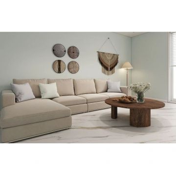 Ламинат Stone Floor (Стоун Флур) MSPC Big Stone 8/43 Мрамор Бело-золотой (White-Gold Marble), DC833 MP