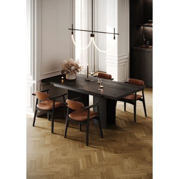 Кварцевый паркет Quartz Parquet (Кварц Паркет) Штучный паркет 5/34 Вяз Кенигсберг (Elm Konigsberg), 44-400-62
