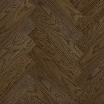 Кварцевый паркет Quartz Parquet (Кварц Паркет) Штучный паркет 5/34 Дуб Брауни (Oak Brownie), 44-413