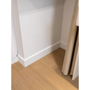 Кварцевый паркет Quartz Parquet (Кварц Паркет) Классик 5/34 Дуб Флэт Уайт (Oak Flat White) , 1258-55