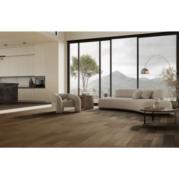 Кварцевый паркет Quartz Parquet (Кварц Паркет) Классик 5/34 Дуб Брауни (Oak Brownie) , 413