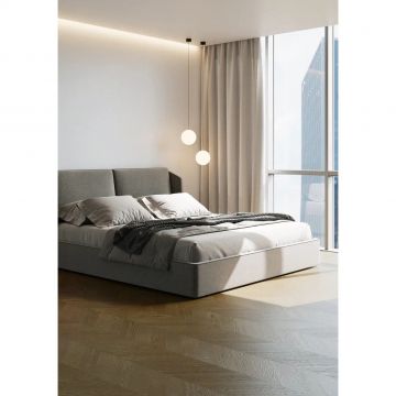 Кварцевый паркет Quartz Parquet (Кварц Паркет) Французкая елка 6/34 Дуб Кедровый Латте (Oak Cedar Latte), 99-1258-59