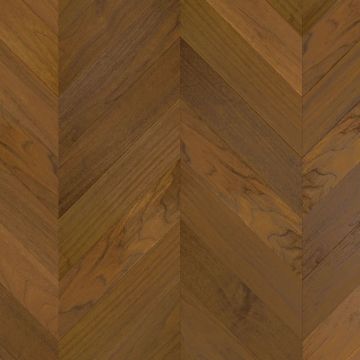 Кварцевый паркет Quartz Parquet (Кварц Паркет) Французкая елка 6/34 Орех Американский (Walnut American), 99-400-29