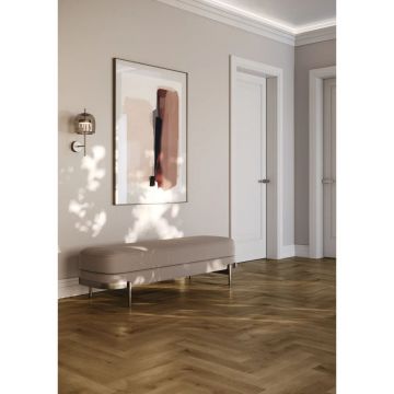 Кварцевый ламинат Fargo (Фарго) 4,5/42 Herringbone Дуб Окленд (Oak Oakland), 44-653-76