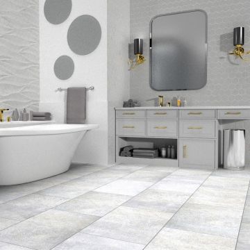 Виниловый SPC ламинат Planker (Планкер) Stone 4/33 Дарк стоун (Dark stone) , 5001