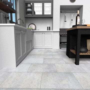 Виниловый SPC ламинат Planker (Планкер) Stone 4/33 Дарк стоун (Dark stone) , 5001