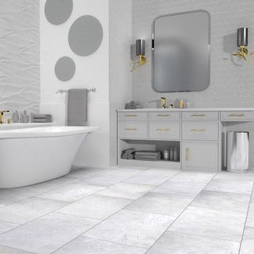 Виниловый SPC ламинат Planker (Планкер) Stone 4/33 Лайт Стоун (Light Stone) , 5003