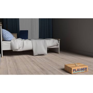 Виниловый SPC ламинат Planker (Планкер) Exceed 4/43 Дуб Старлайт (Oak Starlight) , 6004