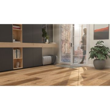 Виниловый SPC ламинат Planker (Планкер) Magnetic 5/43 Дуб Ажен (Oak Agen) , 1101