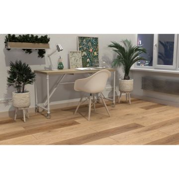 Виниловый SPC ламинат Planker (Планкер) Magnetic 5/43 Дуб Ажен (Oak Agen) , 1101