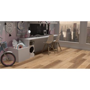 Виниловый SPC ламинат Planker (Планкер) Magnetic 5/43 Дуб Ажен (Oak Agen) , 1101