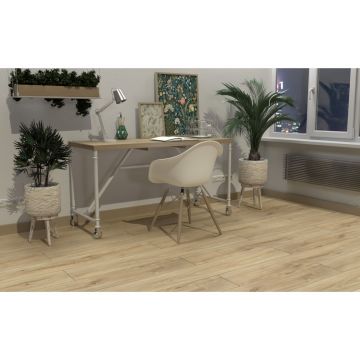 Виниловый SPC ламинат Planker (Планкер) Magnetic 5/43 Дуб Сен-Мишель (Oak Saint Michel) , 1107