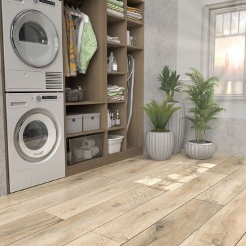 Виниловый SPC ламинат Planker (Планкер) Expert ABA 6,5/43 Дуб Старк (Oak Stark) , 9003