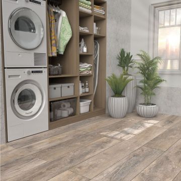 Виниловый SPC ламинат Planker (Планкер) Expert ABA 6,5/43 Дуб Кроуфорд (Oak Crawford) , 9006