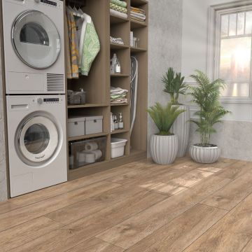 Виниловый SPC ламинат Planker (Планкер) Expert ABA 6,5/43 Дуб Холл (Oak Hall) , 9010