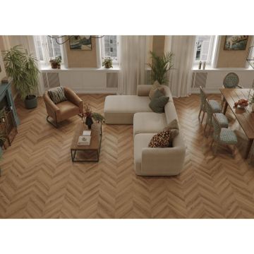 Виниловый SPC ламинат Tulesna (Тулесна) Искусство в шевроне (Art Chevron) 5/34 Mare, 1011-3