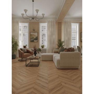 Виниловый SPC ламинат Tulesna (Тулесна) Искусство в шевроне (Art Chevron) 5/34 Mare, 1011-3