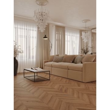 Виниловый SPC ламинат Tulesna (Тулесна) Искусство в шевроне (Art Chevron) 5/34 Unico, 1011-5