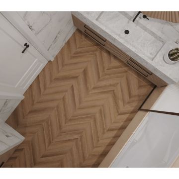 Виниловый SPC ламинат Tulesna (Тулесна) Искусство в шевроне (Art Chevron) 5/34 Segreto, 1011-6