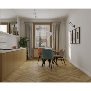 Виниловый SPC ламинат Tulesna (Тулесна) Искусство в шевроне (Art Chevron) 5/34 Fortuna, 1011-8