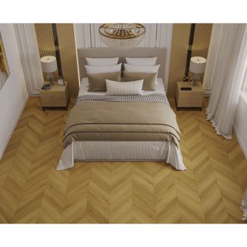 Виниловый SPC ламинат Tulesna (Тулесна) Искусство в шевроне (Art Chevron) 5/34 Valore, 1011-10