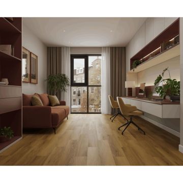 Кварцевый LVT ламинат Tulesna (Тулесна) Превосходная виниловая плитка (Ottimo LVT) 2,5/43 Piano, 1012-9