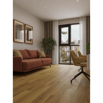 Кварцевый LVT ламинат Tulesna (Тулесна) Превосходная виниловая плитка (Ottimo LVT) 2,5/43 Piano, 1012-9