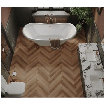 Каменно-полимерный ламинат SPC Тулесна Искусство в паркете (Art Parquet) 4/43 Гранит Granit фаска 4V 1005-16, Tulesna