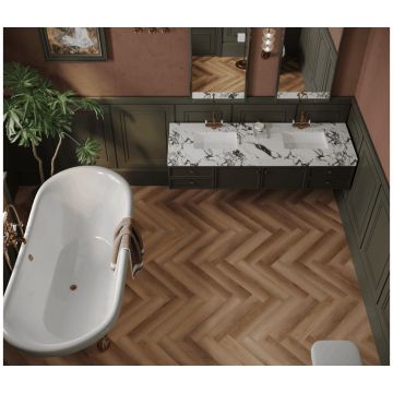 Каменно-полимерный ламинат SPC Тулесна Искусство в паркете (Art Parquet) 4/43 Гранит Granit фаска 4V 1005-16, Tulesna
