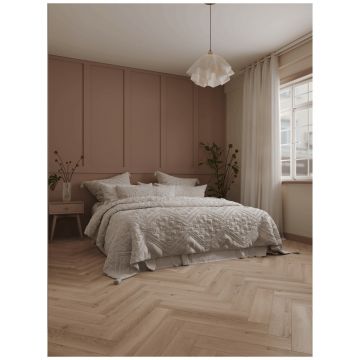 Каменно-полимерный ламинат SPC Тулесна Искусство в паркете (Art Parquet) 4/43 Бастион Bastion фаска 4V 1005-18, Tulesna