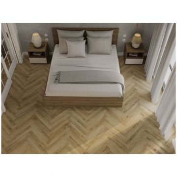 Каменно-полимерный ламинат SPC Тулесна Искусство в паркете (Art Parquet) 4/43 Гарант Garant фаска 4V 1005-20, Tulesna