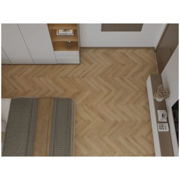 Каменно-полимерный ламинат SPC Тулесна Искусство в паркете (Art Parquet) 4/43 Монолит Monolit фаска 4V 1005-23, Tulesna