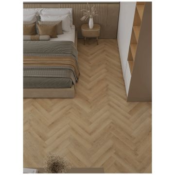 Каменно-полимерный ламинат SPC Тулесна Искусство в паркете (Art Parquet) 4/43 Монолит Monolit фаска 4V 1005-23, Tulesna