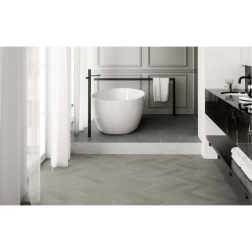 Кварц-виниловая LVT напольная плитка Invictus (Инвиктус) Primus Dryback Parquet 2,5/42 New England Oak Misty, 93