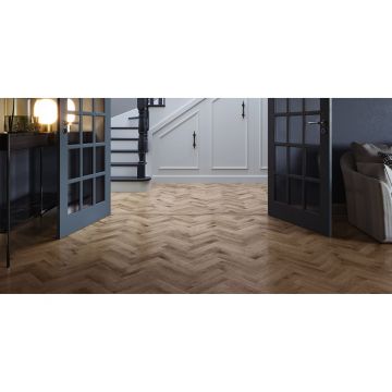Кварц-виниловая LVT напольная плитка Invictus (Инфвиктус) Primus Dryback Parquet 2/31 Royal Oak Traditional, 34