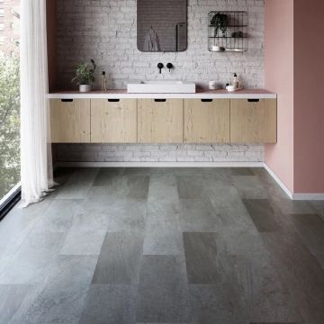 Кварц-виниловая LVT напольная плитка Invictus (Инфвиктус) Maximus Dryback Tile 2,5/42 Groovy Granite Lava, 98