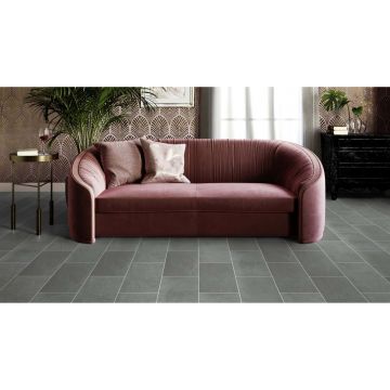 Кварц-виниловая LVT напольная плитка Invictus Maximus Dryback Tile 2,5/42 Groovy Granite (Гранит) Steel, 92