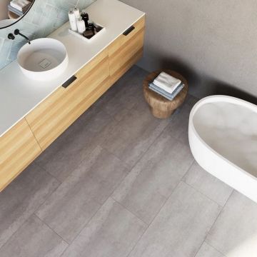 Кварц-виниловая LVT напольная плитка Invictus (Инфвиктус) Primus Click Tile XL 4/31 Manhattan Sky, 91