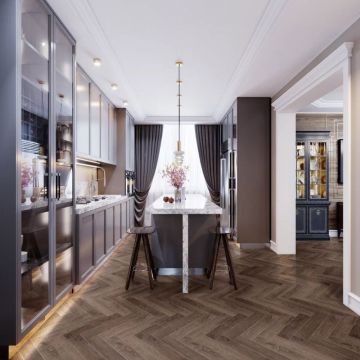 Виниловый SPC ламинат Amadei (Амадей) Габриели 4,5/42 Реквием по мечте (Requiem for a Dream), 40019