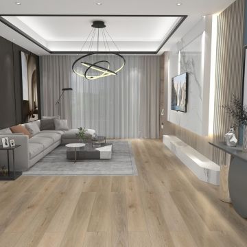 Виниловый SPC ламинат FloorBee (ФлурБи) Optima 3,5/43 Дуб Бенжамин (Benjamin oak), 1813