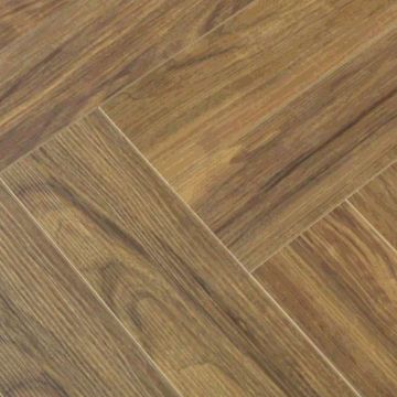 Виниловый SPC ламинат Respect Floor (Респект Флур) Венгерская елка 4/43 Орех светлый (Light walnut) , 2305
