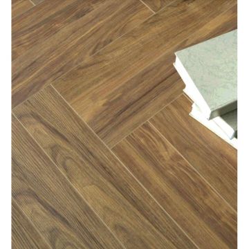 Виниловый SPC ламинат Respect Floor (Респект Флур) Венгерская елка 4/43 Орех светлый (Light walnut) , 2305