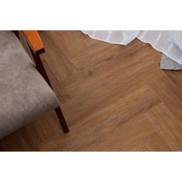 Виниловый SPC ламинат Steinholz (Штайнхольц) Herringbone 4,5/43 Кайфер (Kaifer) , STH037Н