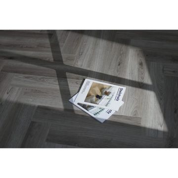 Виниловый SPC ламинат Steinholz (Штайнхольц) Herringbone 4,5/43 Дахштайн (Dachstein) , STH042Н