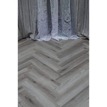 Виниловый SPC ламинат Steinholz (Штайнхольц) Herringbone 4,5/43 Дахштайн (Dachstein) , STH042Н