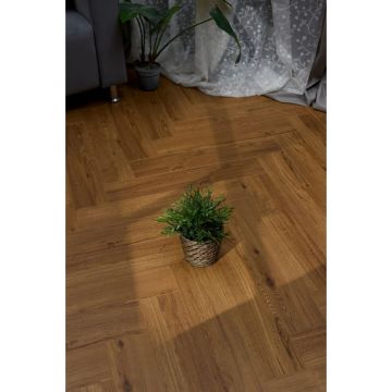 Виниловый SPC ламинат Steinholz (Штайнхольц) Herringbone 4,5/43 Беллен (Bellen) , STH050Н