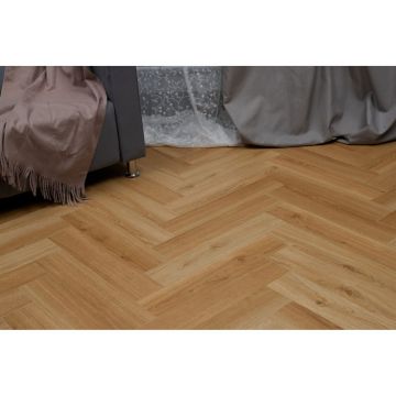 Виниловый SPC ламинат Steinholz (Штайнхольц) Herringbone 4,5/43 Халлайн (Hallein) , STH058Н