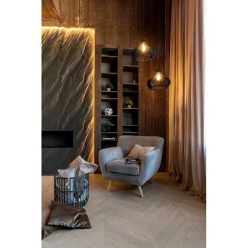 Виниловый SPC ламинат Steinholz (Штайнхольц) Element Chevron 5,5/43 Палладио (Palladio), STH093EC