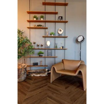 Виниловый SPC ламинат Steinholz (Штайнхольц) Element Chevron 5,5/43 Севилья (Seville), STH099EC