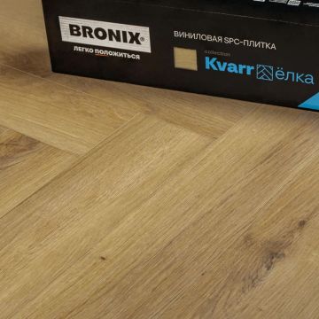 Кварцвиниловая SPC плитка Bronix (Броникс) Kvarr Елка 4/43 Zitrin